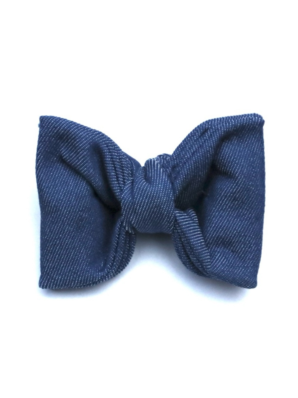 Denim Bow tie